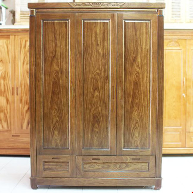 Tủ Gỗ Óc Chó 3 Cánh Cao Cấp