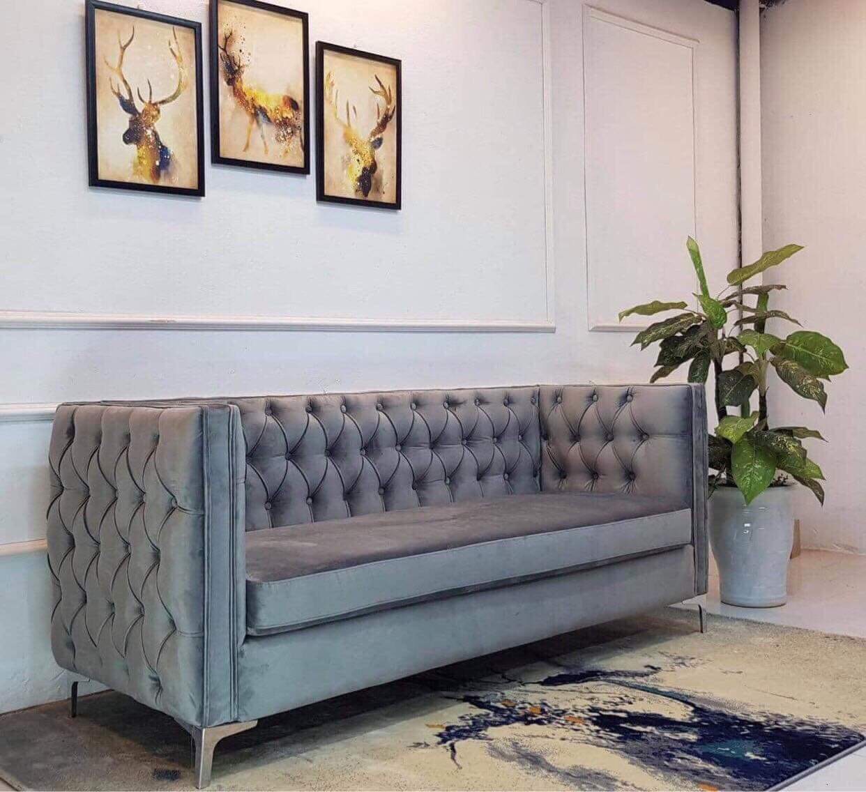 Văng trám rút cúc - kt 2m chất liệu nỉ nhung hàn quốc- mút việt nhật - giá liên hệ