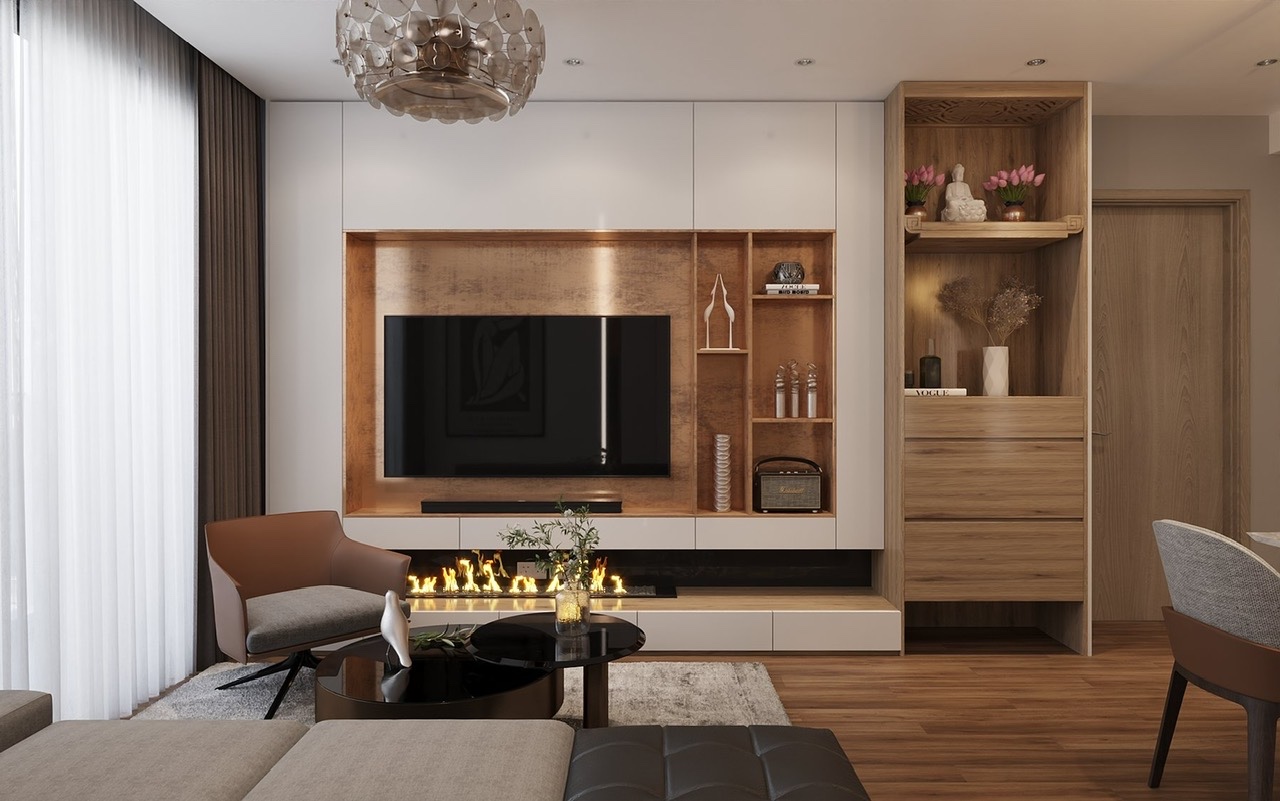 DỰ ÁN THIẾT KẾ NỘI THẤT CĂN HỘ 65M² – CHỦ ĐẦU TƯ ANH HÙNG