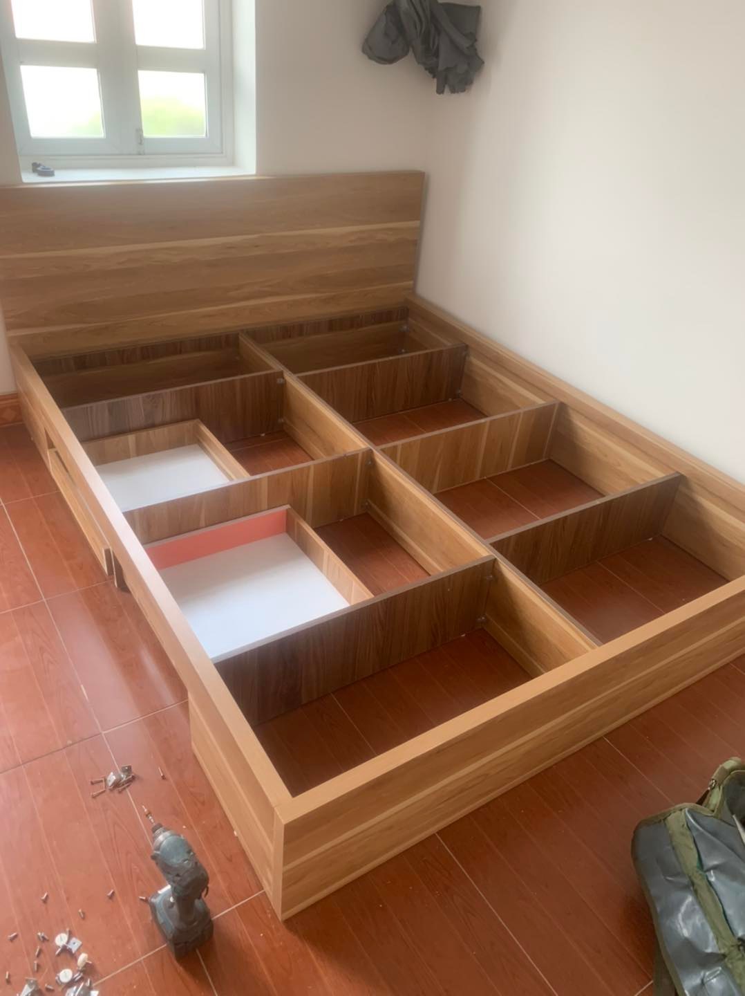 giường ngủ gỗ công nghiệp giá rẻ