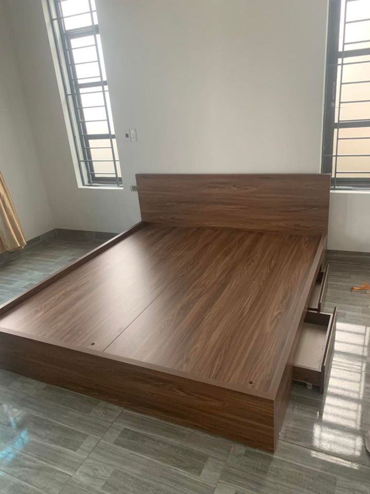 giường ngủ gỗ công nghiệp giá rẻ